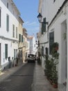 The streets of MaÃÂ³, MahÃÂ³n, Menorca Balearic Island Spain